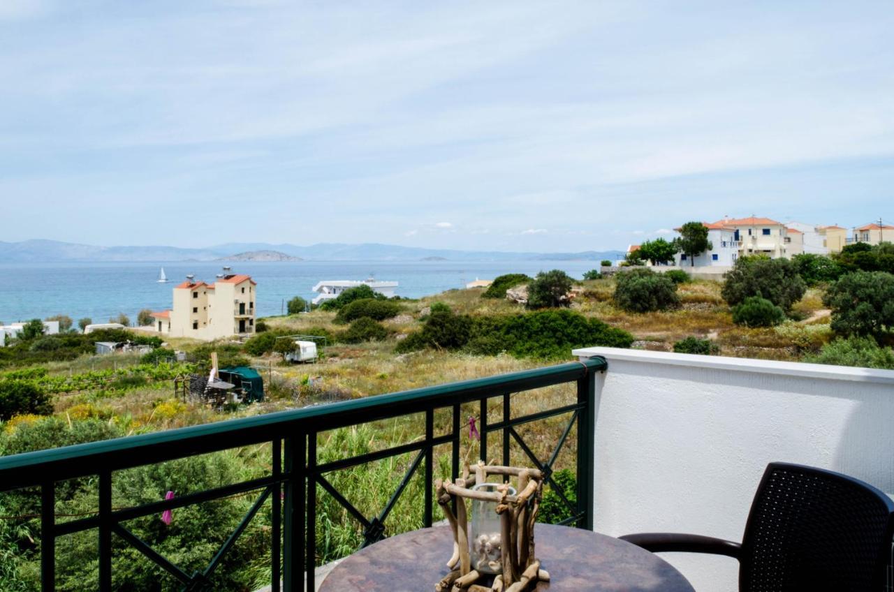 Irides Apartments Megalochori  Dış mekan fotoğraf